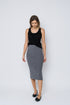 Lynne-Rib Knit Midi Skirt